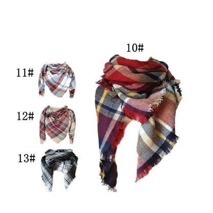 Winter Classic Plaid Scarf