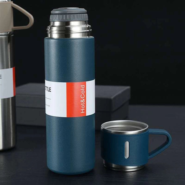 17.5Oz Insulated Bottle with Cup