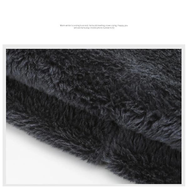 Mens Warm Knit Hat Scarf Set