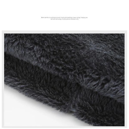 Mens Warm Knit Hat Scarf Set