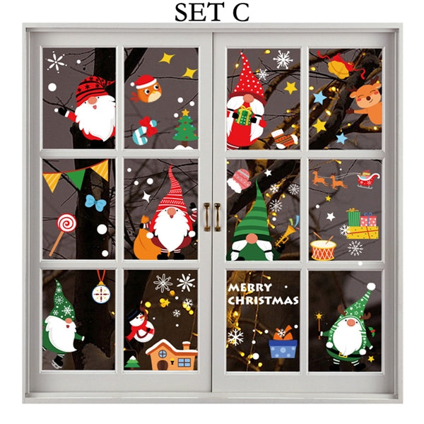 Christmas Window Clings