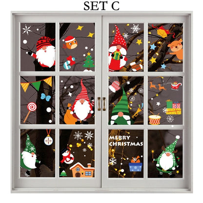 Christmas Window Clings