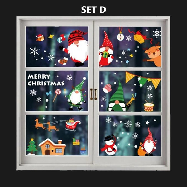 Christmas Window Clings
