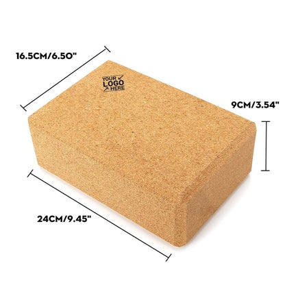Cork Yoga Brick