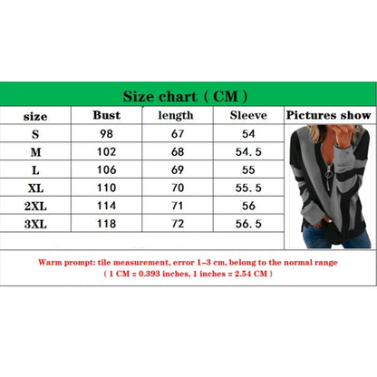 Long Sleeve Zipper V Neck Printed Tops T-Shirts