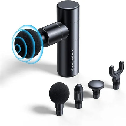 Muscle Massage Gun with 4 Heads and Speeds