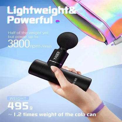 Muscle Massage Gun with 4 Heads and Speeds