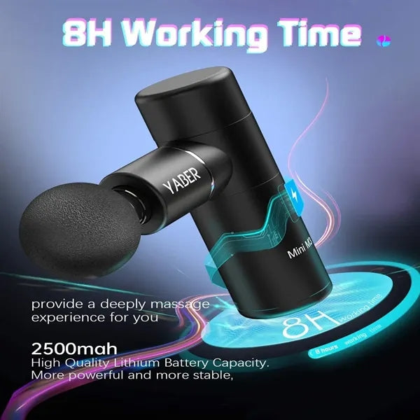 Muscle Massage Gun with 4 Heads and Speeds