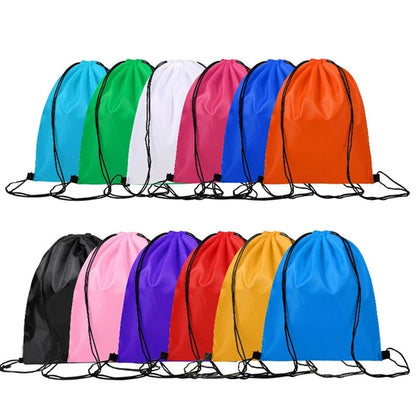 Polyester Drawstring Backpacks String Bags