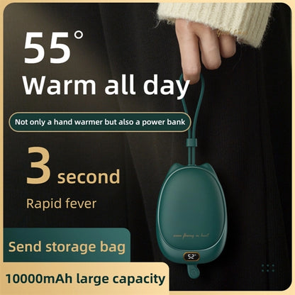 2 In 1 10000mAh small Power Bank Hand Warmers