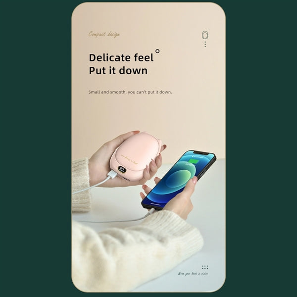 2 In 1 10000mAh small Power Bank Hand Warmers