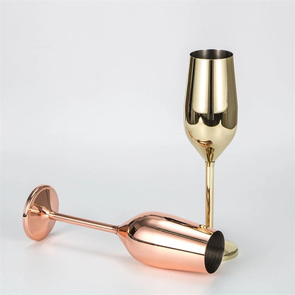 Stainless Steel Champagne Flute