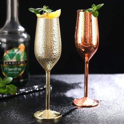Stainless Steel Champagne Flute