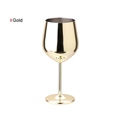 Stemmed Stainless Steel Wine Glasses