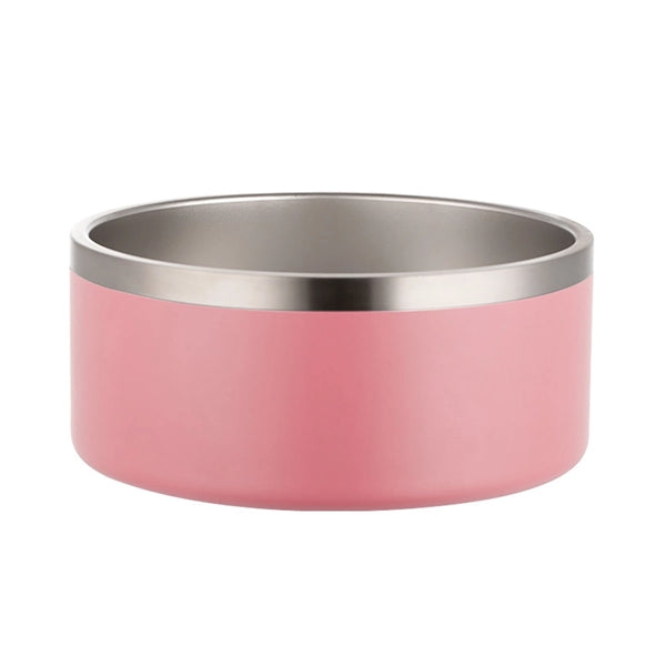 64 Oz. Stainless Steel Dog Bowl