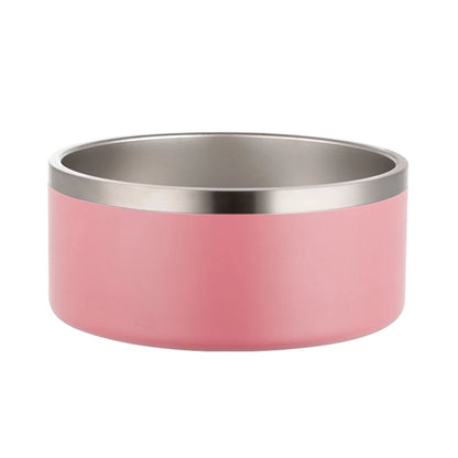64 Oz. Stainless Steel Dog Bowl