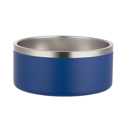 64 Oz. Stainless Steel Dog Bowl