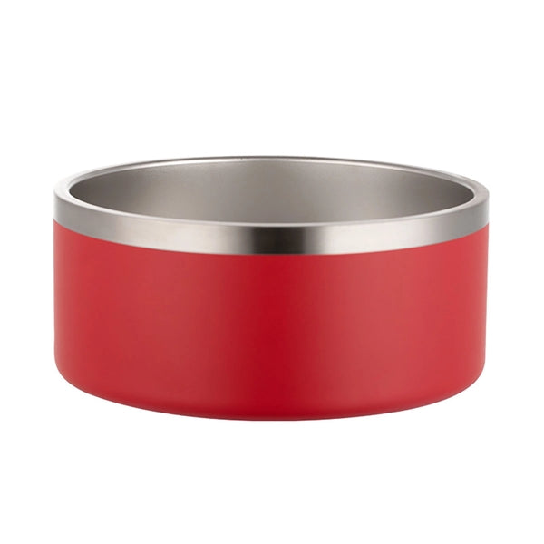 64 Oz. Stainless Steel Dog Bowl