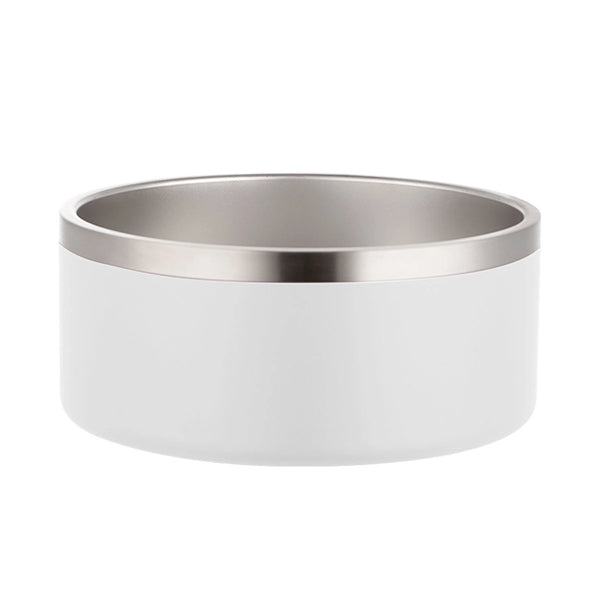 64 Oz. Stainless Steel Dog Bowl