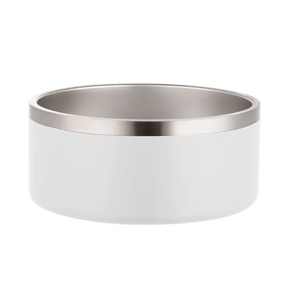 64 Oz. Stainless Steel Dog Bowl