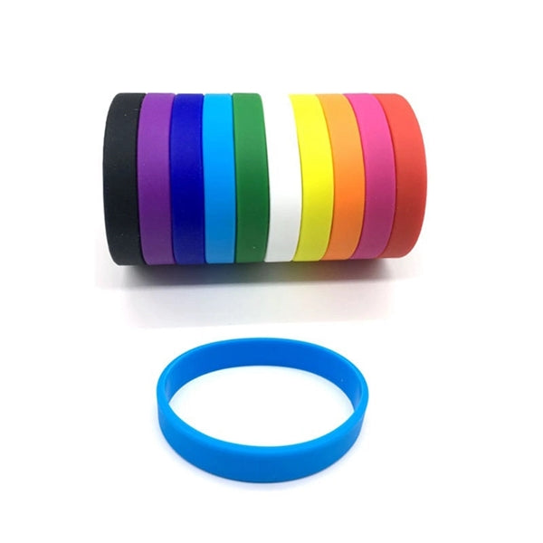 1/2'' Silicone Wristbands