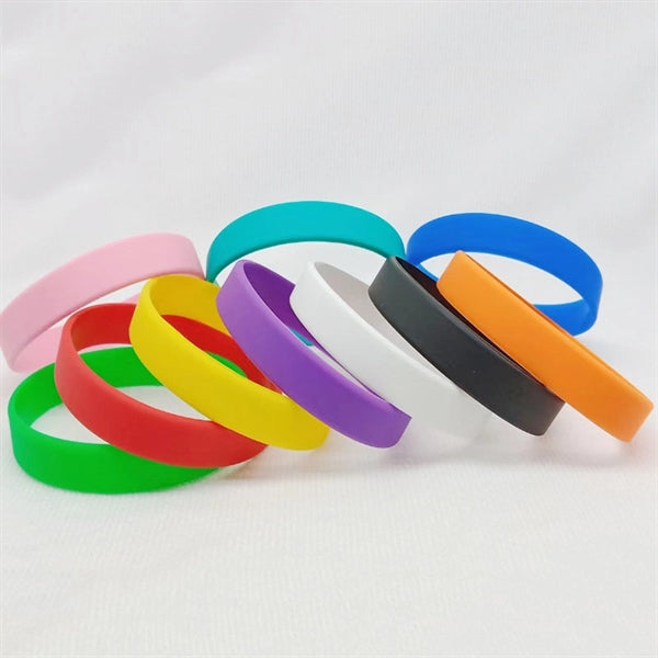 1/2'' Silicone Wristbands