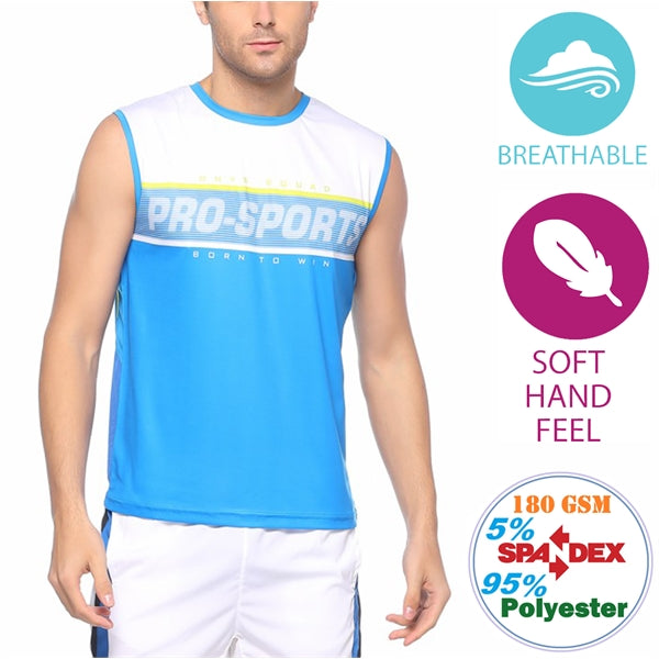 Unisex 180 GSM Cotton Feel Sublimation Soft Tank Top