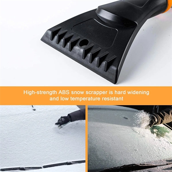 Snow Brush and Detachable Ice Scraper