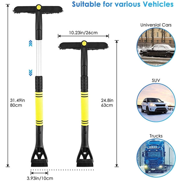 2 in 1 Extendable Ice Scraper