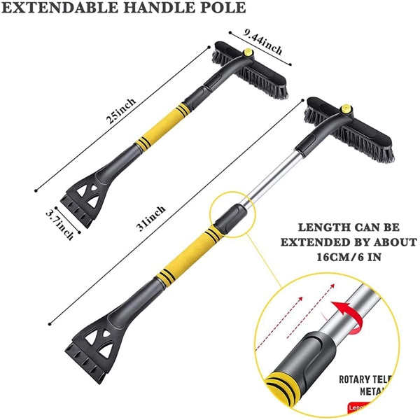 2 in 1 Extendable Ice Scraper