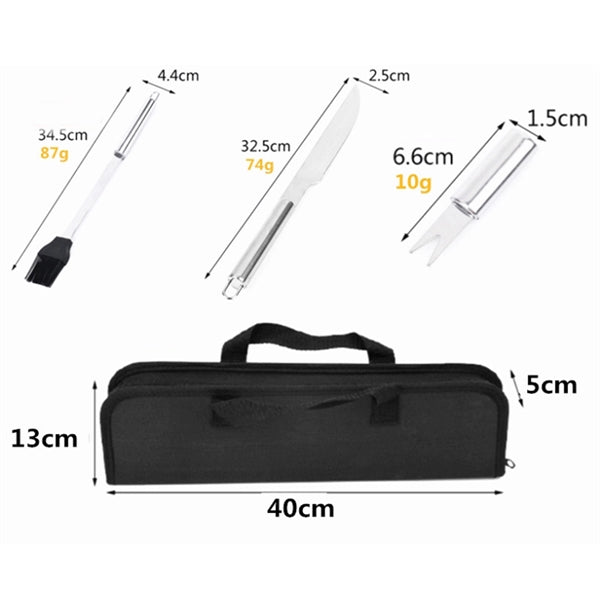 BBQ Grill Accessories 9 PCS Stainless Steel Grilling Tools