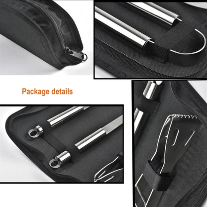 BBQ Grill Accessories 9 PCS Stainless Steel Grilling Tools