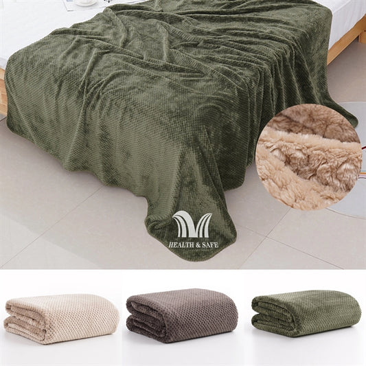 Blanket for Sofa Couch Soft Flannel Fleece