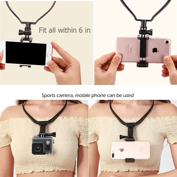 Phone POV and VLOG Neck Holder