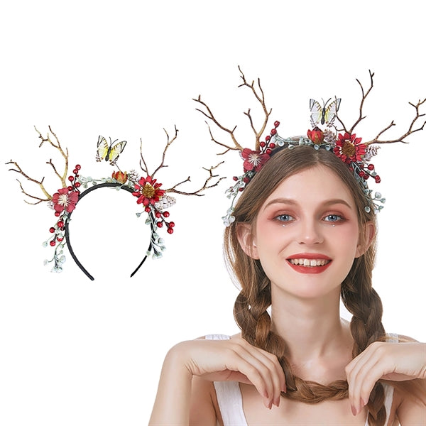 Simulation Elk Long Horn Headband Hair Accessories