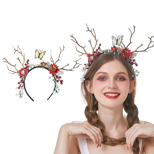Simulation Elk Long Horn Headband Hair Accessories