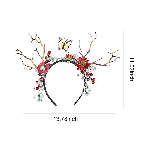 Simulation Elk Long Horn Headband Hair Accessories