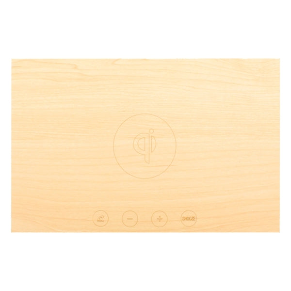 BlueSequoia Alarm Clock With Qi Charging Station And Wire...