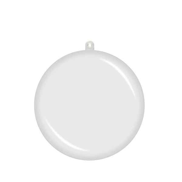 6cm Clear Plastic Chirstmas Ball