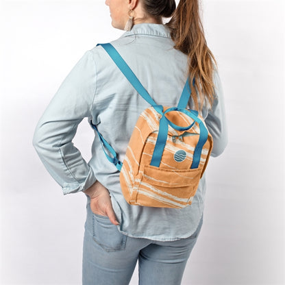 Mini Everyday Backpack - Canvas-Denim