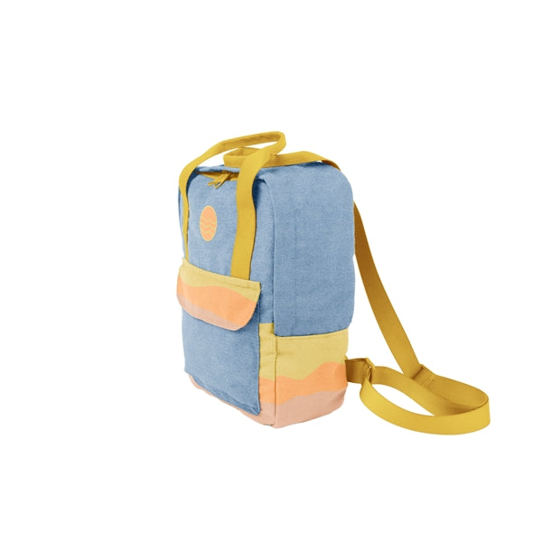 Mini Everyday Backpack - Canvas-Denim
