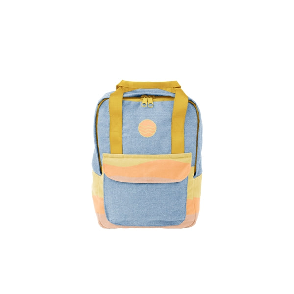 Mini Everyday Backpack - Canvas-Denim