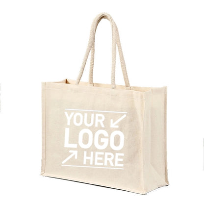 Heavy-Duty Canvas Tote Bag, Work, School & Market.