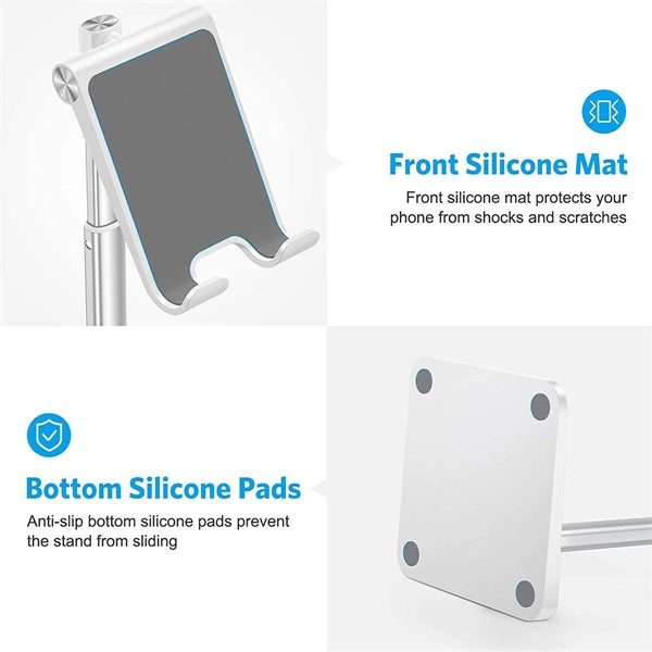 Cell Phone Stand Adjustable Angle Height Desk Dock Holder