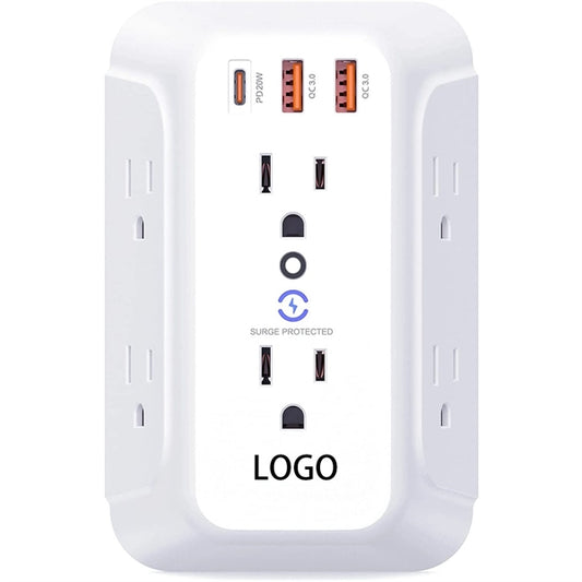USB Wall Outlet Extender Surge Protector