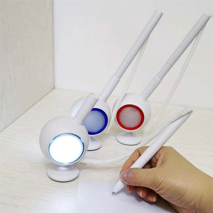 Ballpoint Pen with LED Desk Lamp