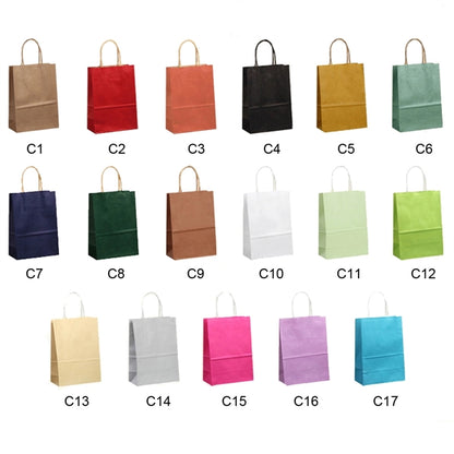Kraft Paper Tote Bag, Eco-Friendly Shopping & Gift Bag.