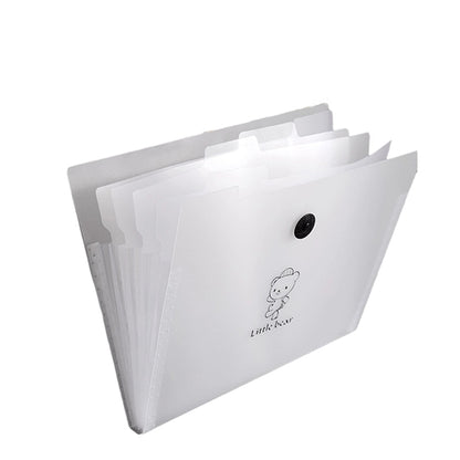A4 Portable Accordion File Bag Folder
