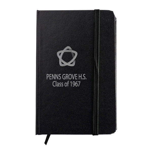 Black Executive Jotter With Pvc Finish
