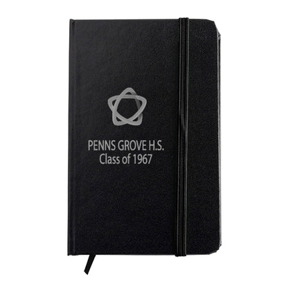 Black Executive Jotter With Pvc Finish